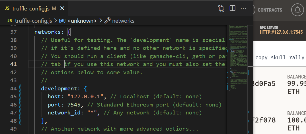 Truffle test – network error – Karol memo